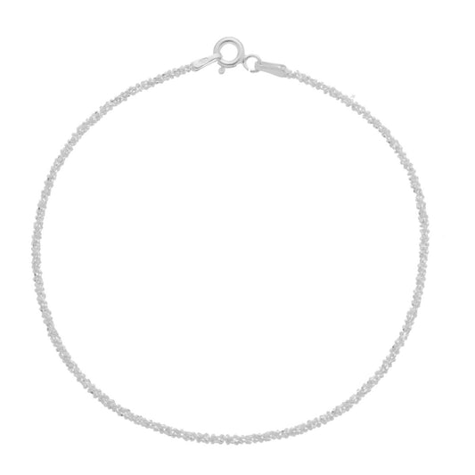 Pulseira Marguerita Em Prata 925 Brilhosa