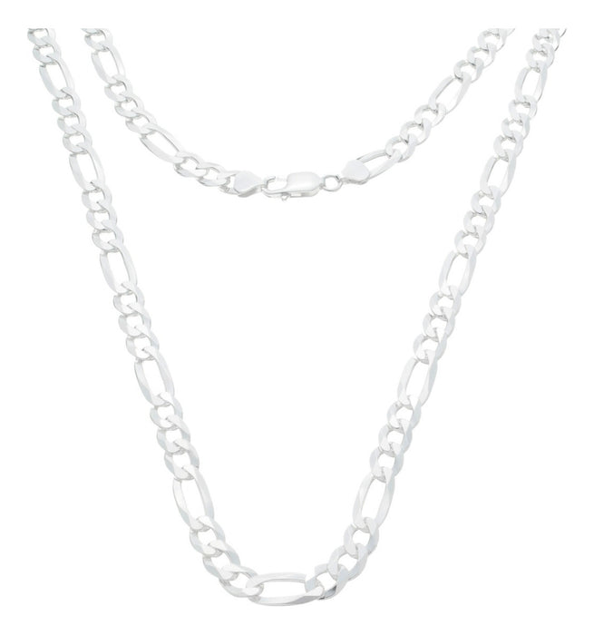 Corrente 3x1 Em Prata 925 60cm 5mm Masculina