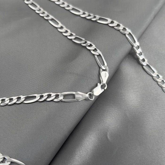 Corrente 3x1 Em Prata 925 60cm 5mm Masculina