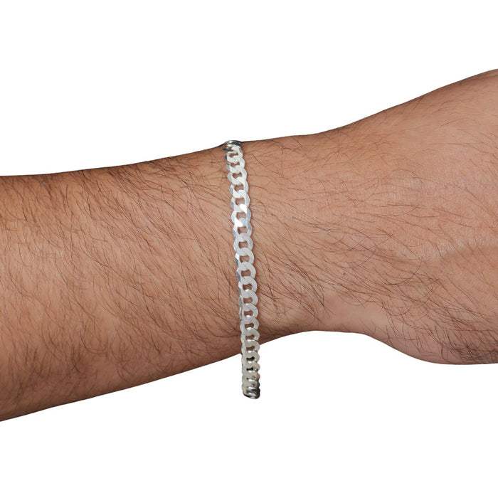 Pulseira Grumet 4mm Prata 925
