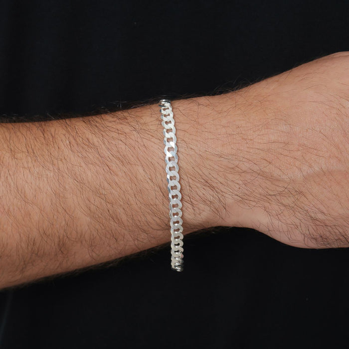 Pulseira Grumet 4mm Prata 925