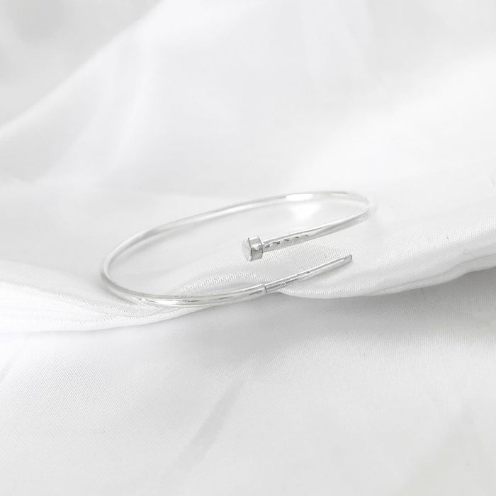 Bracelete Prego Em Prata 925