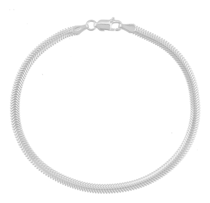 Pulseira Lacraia De Prata 925 Legítima