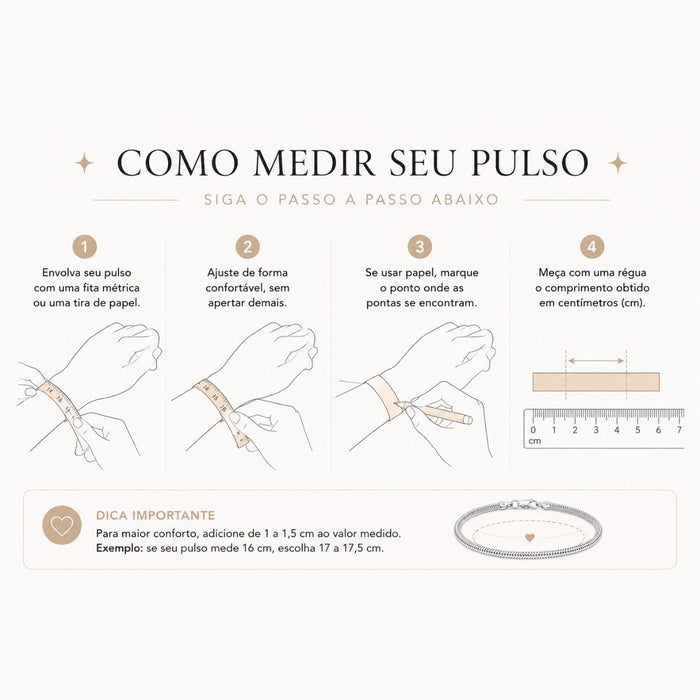 Pulseira Lacraia De Prata 925 Legítima