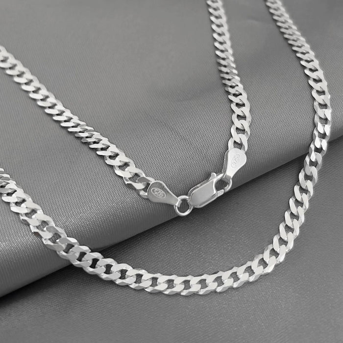 Corrente Grumet 60cm 5mm Prata 925