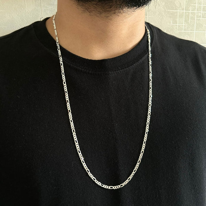Corrente 3x1 70cm Prata 925 Legítima