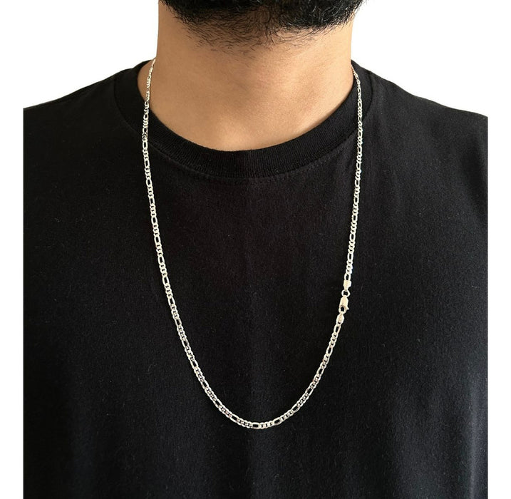 Corrente 3x1 70cm Prata 925 Legítima