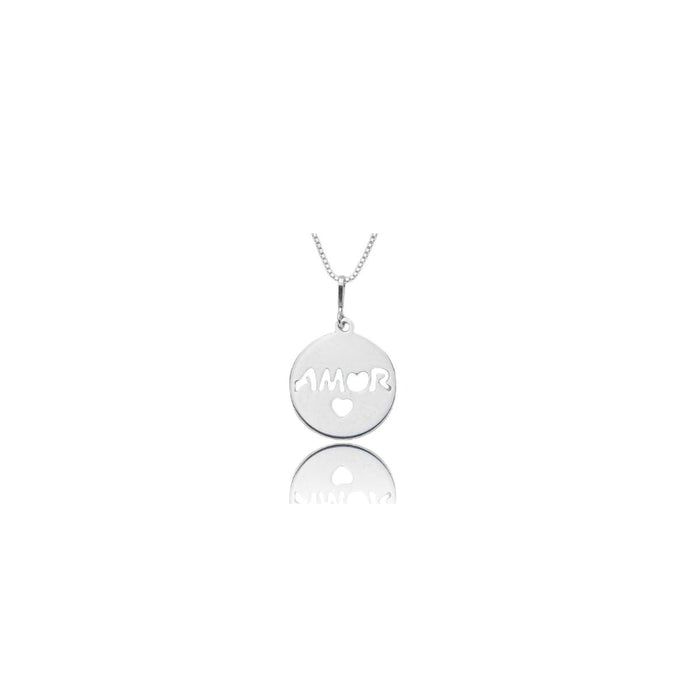 Pingente Personalizado De Prata 925 Nome Amor Feminino