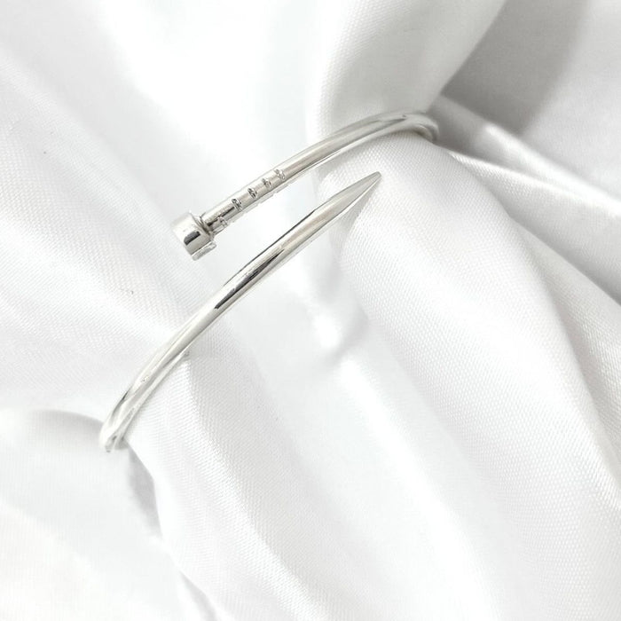Bracelete Prego Em Prata 925
