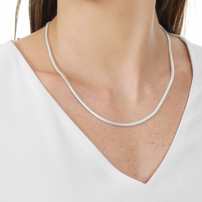 Corrente Lacraia Prata 925