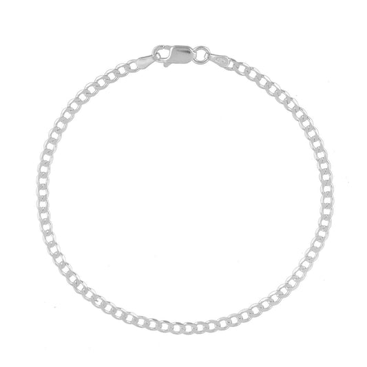 Pulseira Grumet 3mm Prata 925