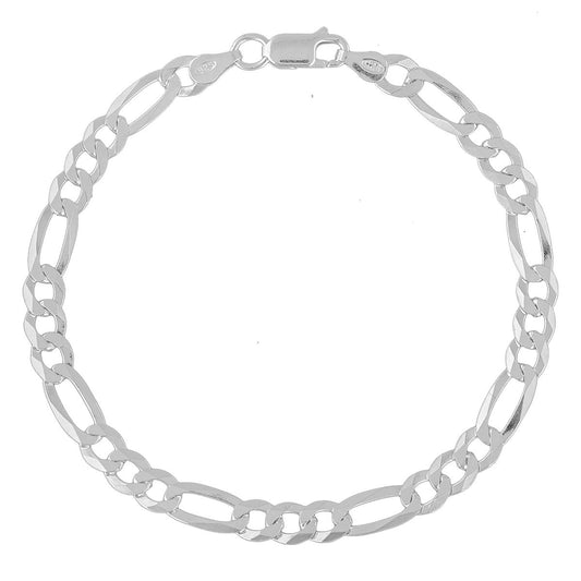 Pulseira 3 Em 1 Prata 925 Maciça Grossa 8mm