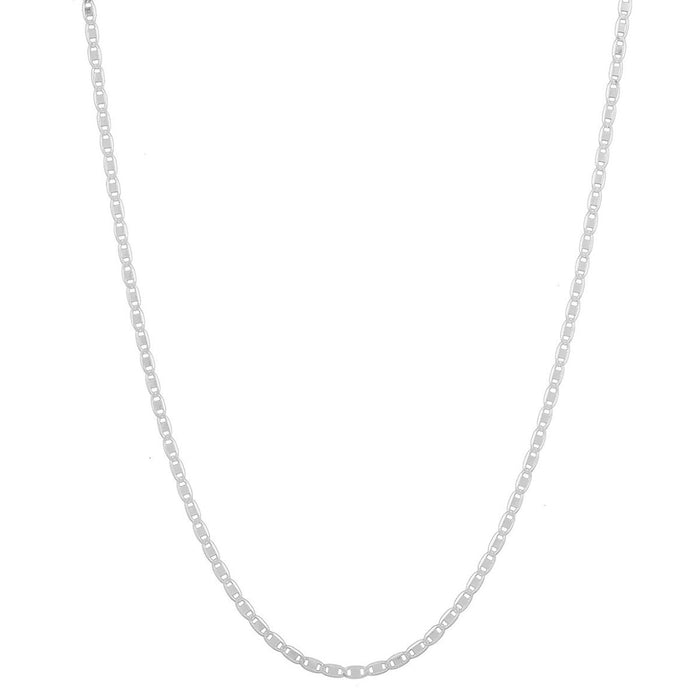 Corrente Piastrine 70cm Prata 925